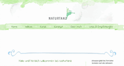 Desktop Screenshot of naturtanz.de